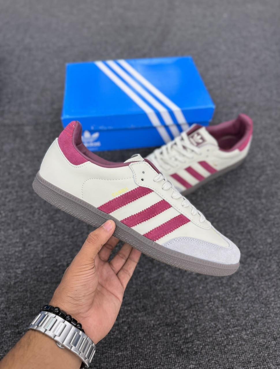 Adidas Samba Maroon Sign - Image 2